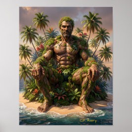 11 X 14 Downloadbare Man 'The Unyielding' Poster