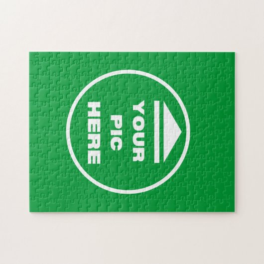 11" x 14" puzzel - Voeg uw Afbeelding Legpuzzel (Horizontaal)