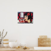 11" x 8,5", Value Poster Paper (Matte) CAT POSTER (Cuisine)