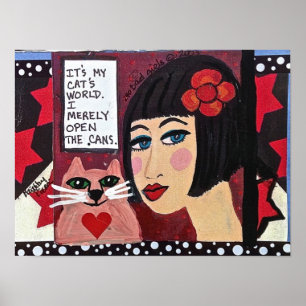 11" x 8,5", Value Poster Paper (Matte) CAT POSTER