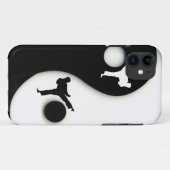 11 Yin & Yang Karate Coque-Mate iPhone 5 Coque (Dos (Horizontal))