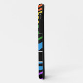 11 Zebra Print Mix Rainbow iPhone 5 Coque (Dos/Gauche)