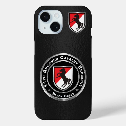 11e ACR Pantsercavalerie Regiment Case-Mate iPhone Case (Achterkant)