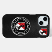 11e ACR Pantsercavalerie Regiment Case-Mate iPhone Case (Achterkant (horizontaal))