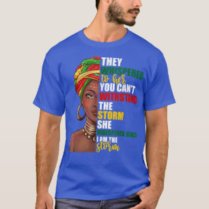11e Afrikaanse trots voor vrouwen, ik ben de Sto T-shirt