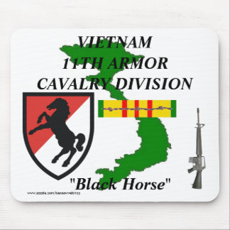 11e Armor Cav Vietnam Mousepad 1/w Muismat