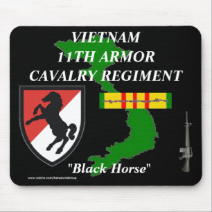 11e Armor Cav Vietnam Mousepad 2/b Muismat