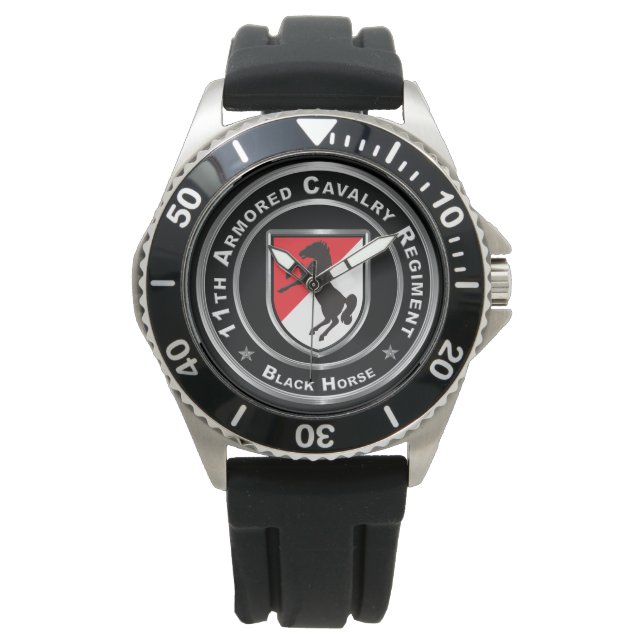 11e Armored Cavalry Regiment Horloge (Voorkant)