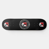 11e Armored Cavalry Regiment Skateboard (Horizontaal)