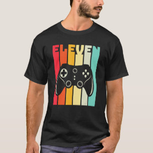 11e Birthday Video Game Controller 11 jaar oud B T-shirt