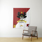 11e Blackhorse tapestry medium Wandkleed (In situ)