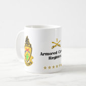 11e GEARMOREERD CAVALRY-REGIMENT Koffiemok (Voorkant links)