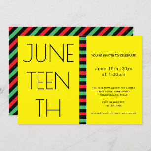 11e Gele Vrijheidsfeestdag Kaart