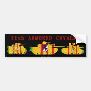 11e gepantserde ACR VSR-voertuigen Bumpersticker