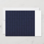 11e jongen verjaardag foto uitnodiging (Achterkant)