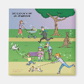 11e jour de Noël (11 Pipettes) Magnet (Devant)