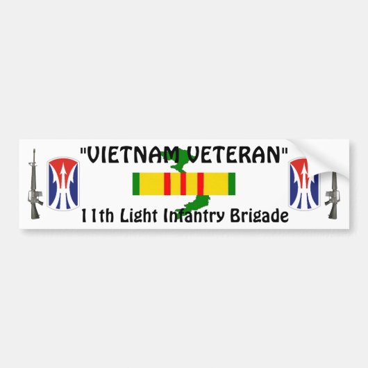 11e LT Inf diametersticker Bumpersticker (Voorkant)
