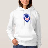 11e Luchtlandingsdivisie "Arctic Angels" Grunge Hoodie (Voorkant)