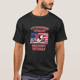 11e pantserregiment veteraan (front design t-shirt