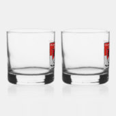 11e regiment gepantserde cavalerie whisky glas (Rechts)
