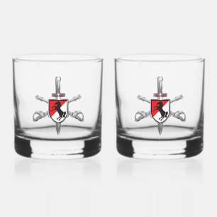 11e regiment gepantserde cavalerie whisky glas
