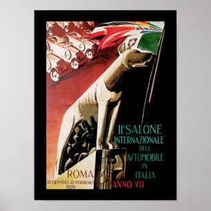 11e Salone Internazionale Automobile ~ Roma Poster