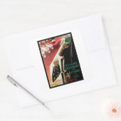 11e Salone Internazionale Automobile ~ Roma Vierkante Sticker (Envelop)