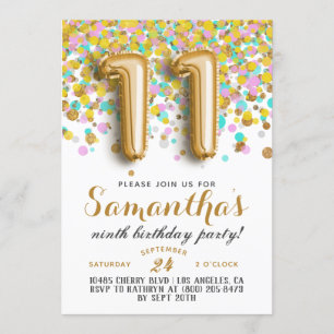 11e uitnodiging tot Confetti op zondag