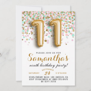 11e uitnodiging tot Confetti op zondag