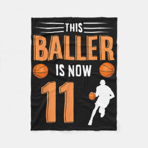 11e verjaardag Bysketbyll - Deze Byller is nu 11 Fleece Deken