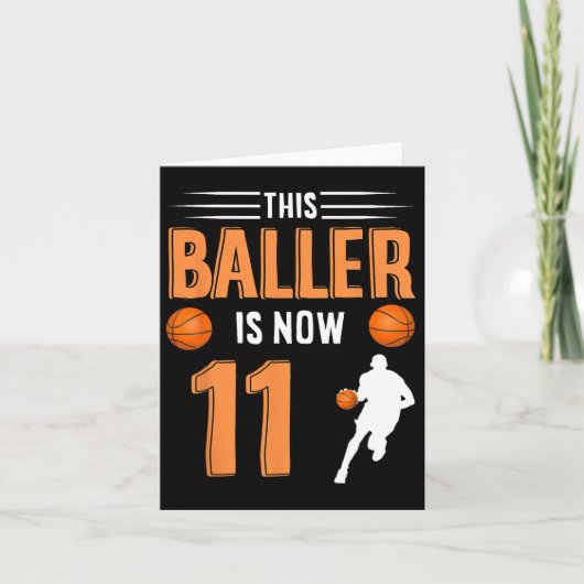 11e verjaardag Bysketbyll - Deze Byller is nu 11 Kaart (Voorkant)