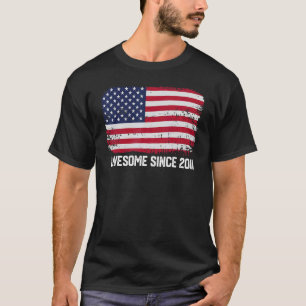 11e verjaardag Geweldige sinds 2011 T-shirt