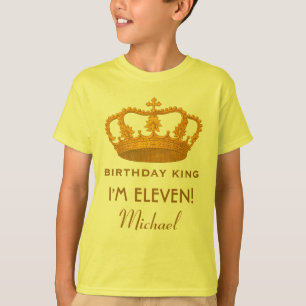 11e verjaardag koninklijke kroon W29 - koninklijke T-shirt