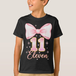 11e verjaardag meisje Coquette Boog Het is mijn el T-shirt