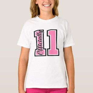 11e verjaardag t-shirt