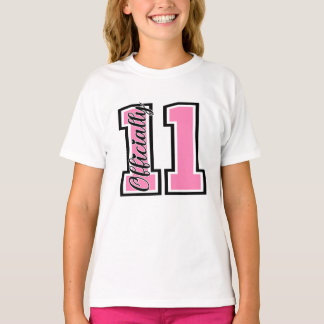 11e verjaardag t-shirt