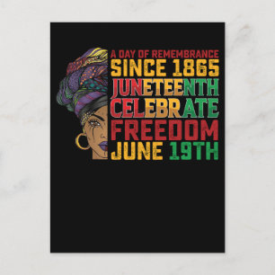 11e verjaardag van de herdenking van de zwarte vri uitnodiging briefkaart