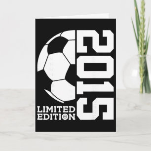 11e verjaardag Voetbal Limited Edition 2015 Kaart