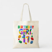 11e verjaardag voor Block Builder Girl 2011 Block Tote Bag (Achterkant)