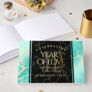 11ème anniversaire de Mariage turquoise