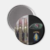 11ème force spéciale flash patch vietnam magnet vf (Recto/Verso)