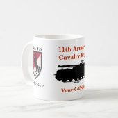 11ème Tasse de coutume de la cavalerie blindée M88 (Devant gauche)