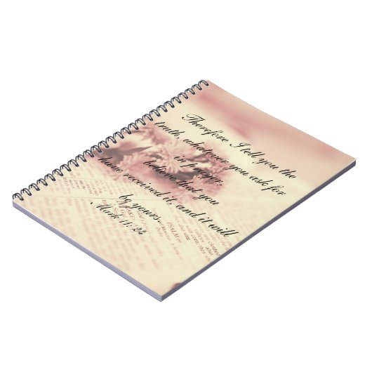 11h24 de marque-page de note de journal de prière (Côté gauche)