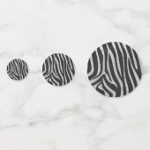 11of12 Gepersonaliseerde Zebra-Stippen Confetti (Voorkanten)