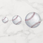 11of12 Persoonlijke Baseball-Stippen Confetti (Voorkanten)