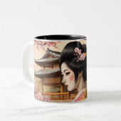 11oz Accent Café Mug, 11oz tasse de café, Japon co (Devant gauche)