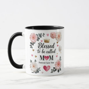 11oz Combo Coffee Cup met kroon en harten Mok