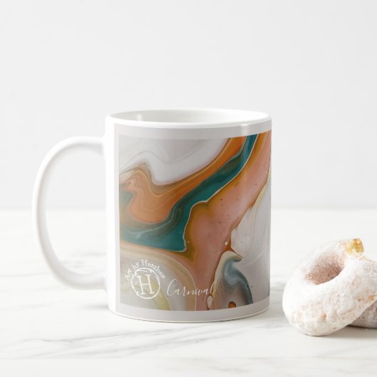 11oz Mok carnaval (Met donut)