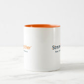 11oz Mug - Orange Interior (Centre)