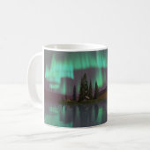 11oz mug with "Aurora Halo" image (Devant gauche)